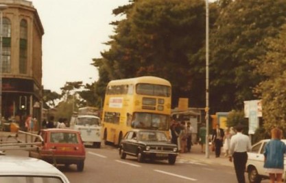 The first of two 'non NBC' journeys of the day, Bournemouth Corporation's 'Yellow Buses' take me to the rail station.